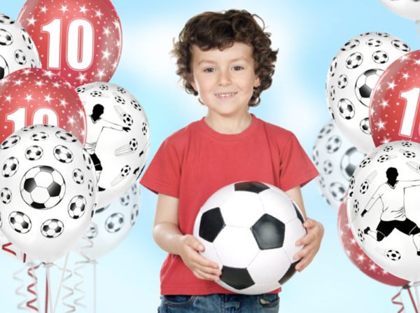 Latexballons - SET: Fußballspieler - je ø 30cm